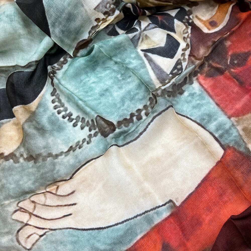 Fular Celeste Sensoji - Imagen 5