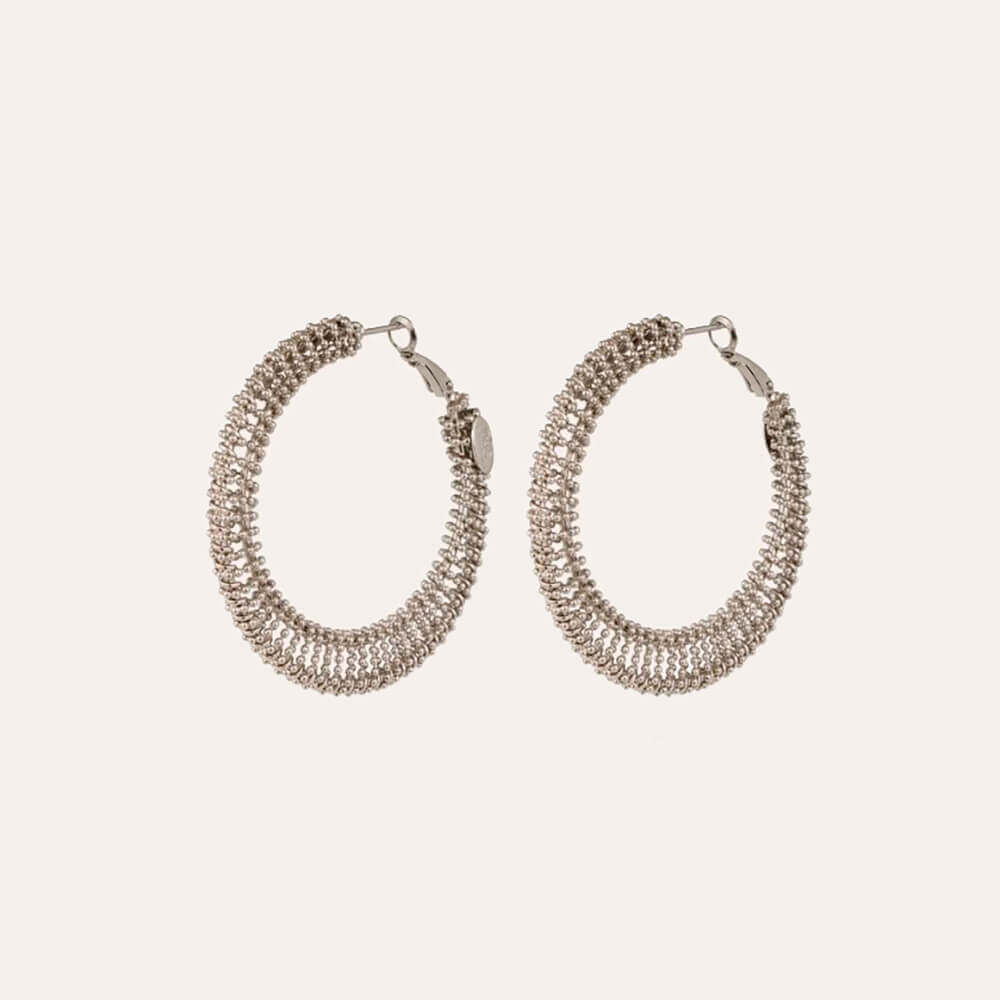 PENDIENTES IZZIA NUES PLATA 1