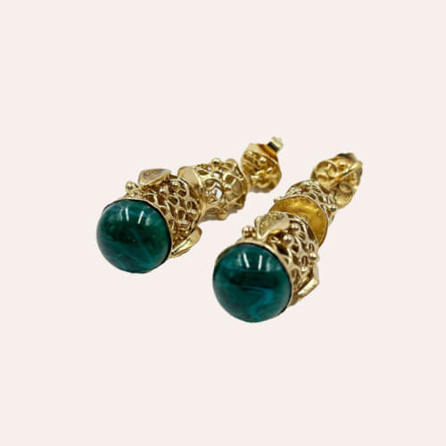 gas bijoux pendientes bizantinos