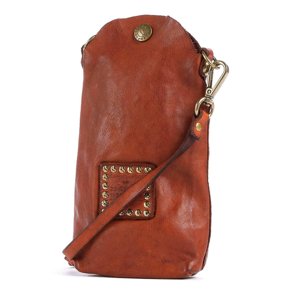 Campomaggi Portamovil Virna Centauro Coñac - Imagen 5