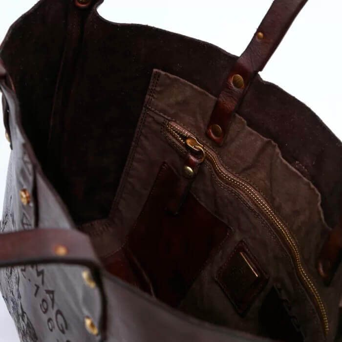 Campomaggi Bolso Teodorano Chocolate - Imagen 3